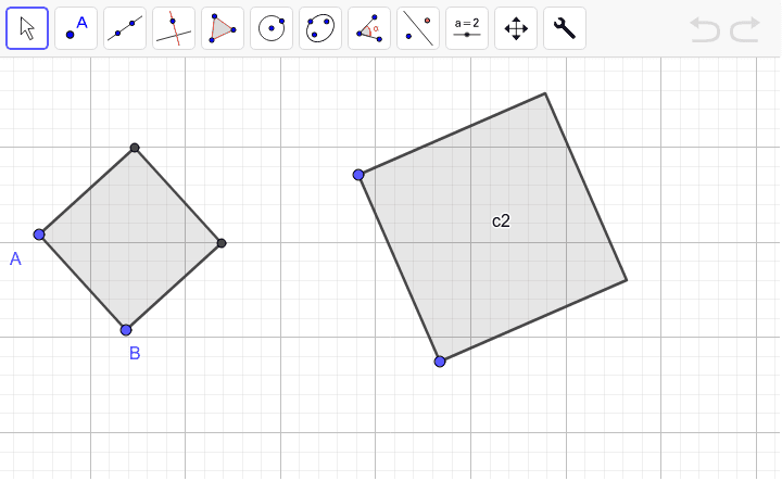 Herramienta Cuadrado – GeoGebra