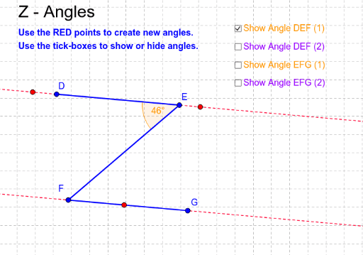 z angles – GeoGebra