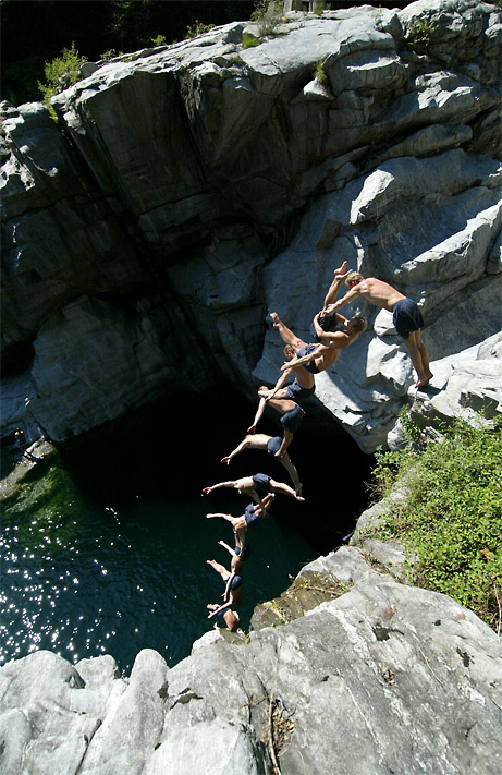 High diving