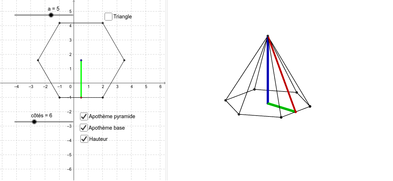 Pyramide Geogebra