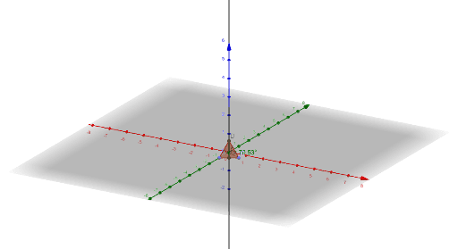 Regular Tetrahedron dihedral angles. – GeoGebra