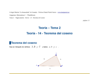 Teoría - 14 - Teorema del coseno.pdf