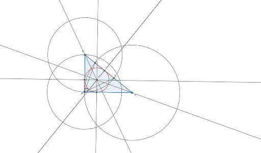 Spider web of circles – GeoGebra