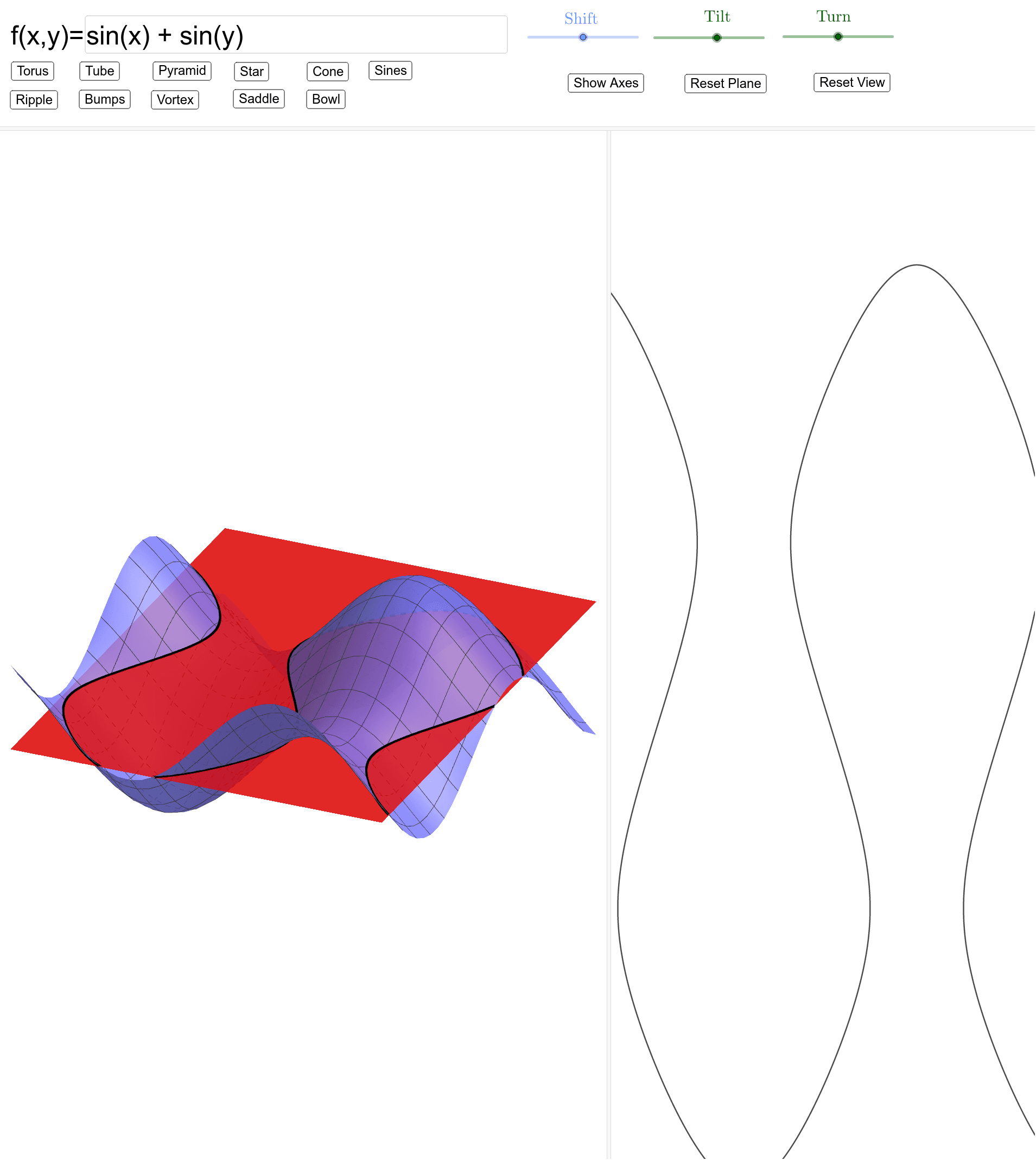 Level Curves From 3d Surfaces Geogebra