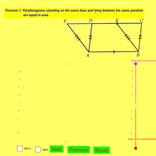 Geometry Area Of Triangles And Quadrilaterals Geogebra 0755