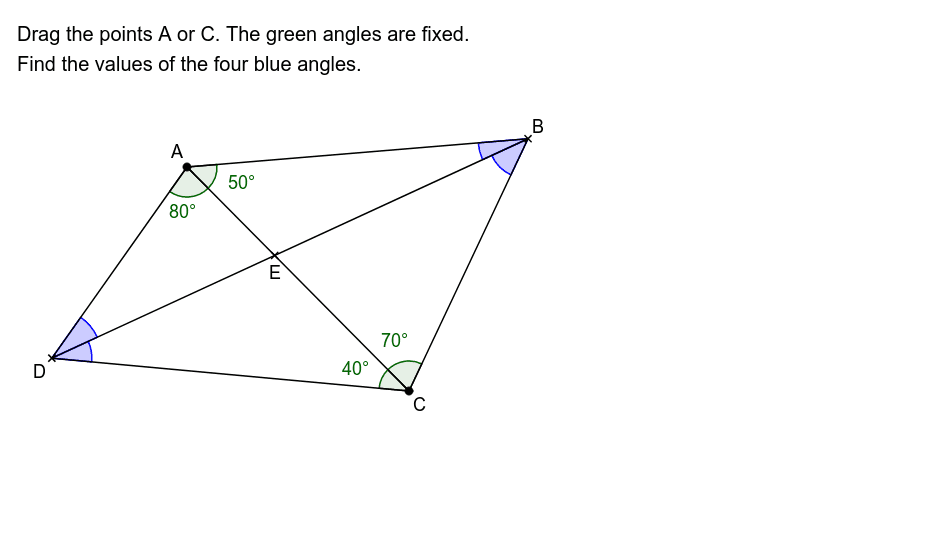 Problem On Parallelogram – Geogebra