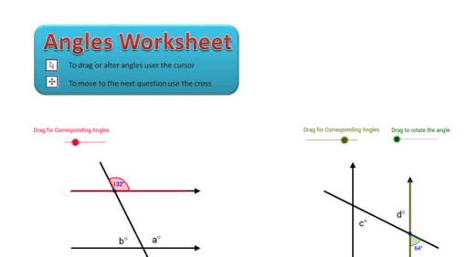 Angle Properties Worksheets Geogebra