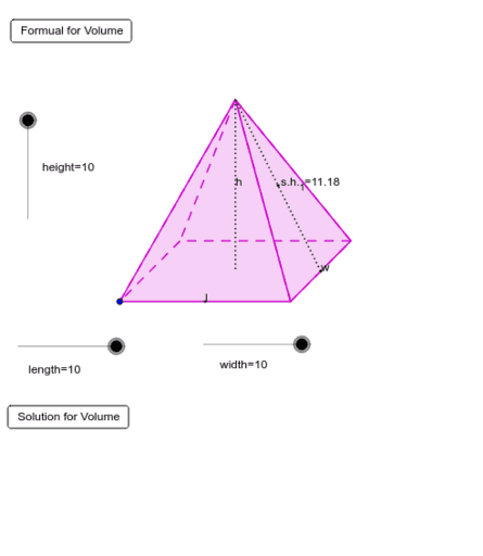 Mensuration – GeoGebra