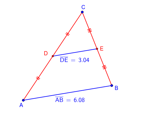 Triangle midpoints – GeoGebra