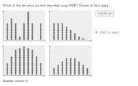 Describing Dot Plots Using The Best Measure Of Variability – GeoGebra