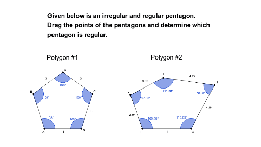 Regular and Irregular Polygons – GeoGebra