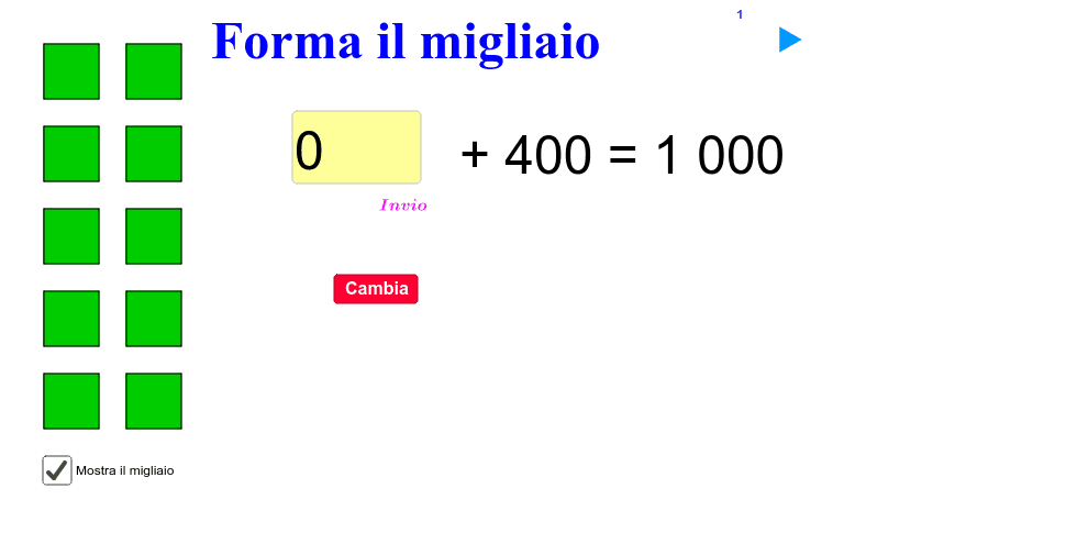 Calcolo a mente entro il 1000 – GeoGebra