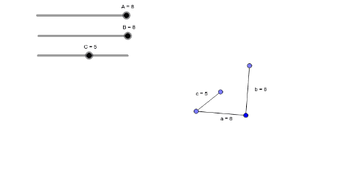 Triangle Inequality Theorem – GeoGebra