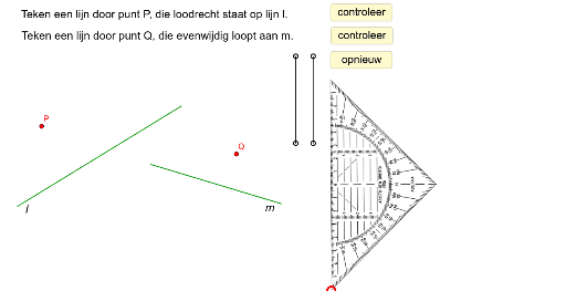 Brugklas H5 Lijnen En Hoeken – GeoGebra