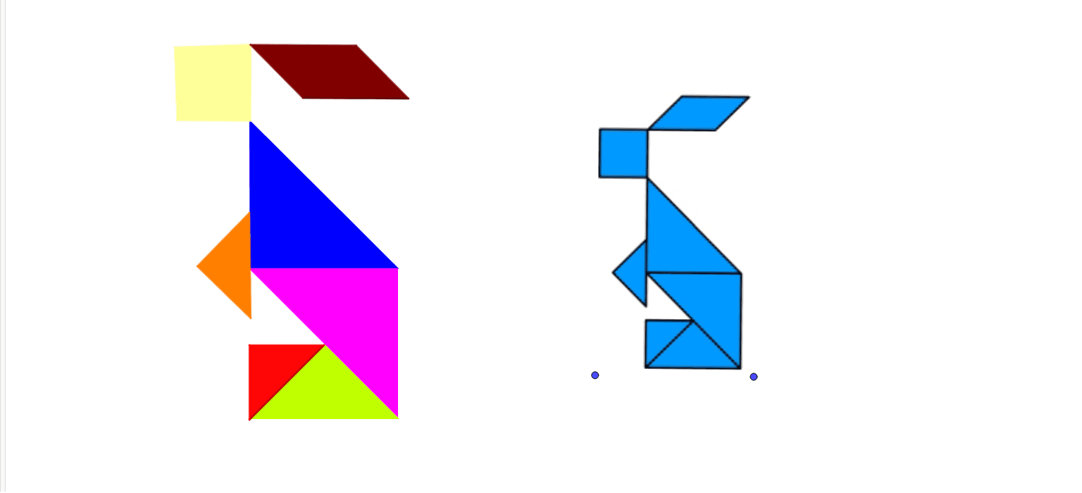 Танграм - Заяц – GeoGebra