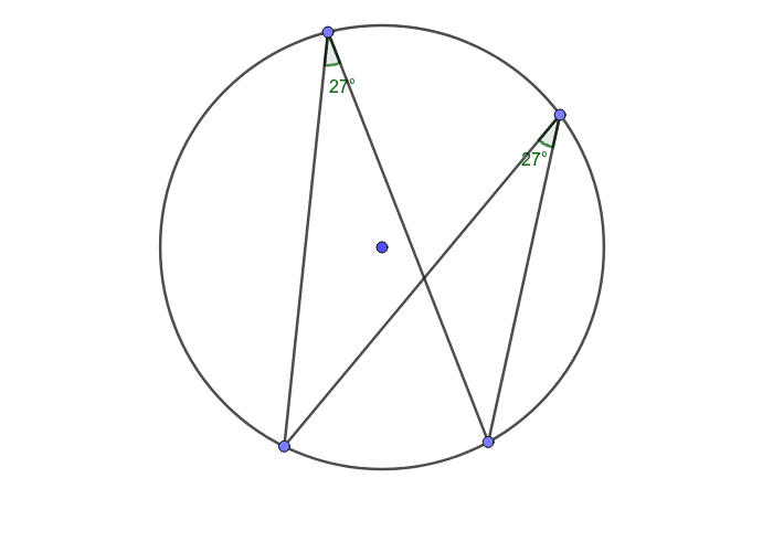 Circle facts and theorems – GeoGebra