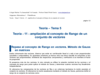 Teoría - 11 - ampliación al concepto de Rango de un conjunto de vectores.pdf