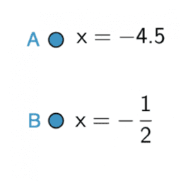 Number 4.15 Solving equations with rational numbers