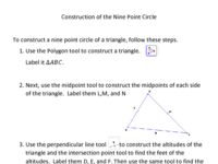 Construction of the Nine Point Circle.pdf