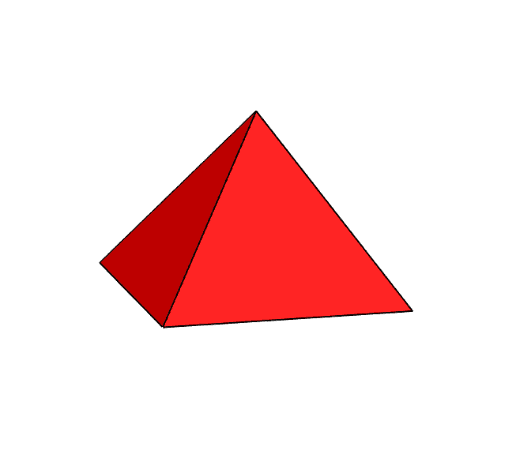 La Pyramide à Base Carrée Geogebra