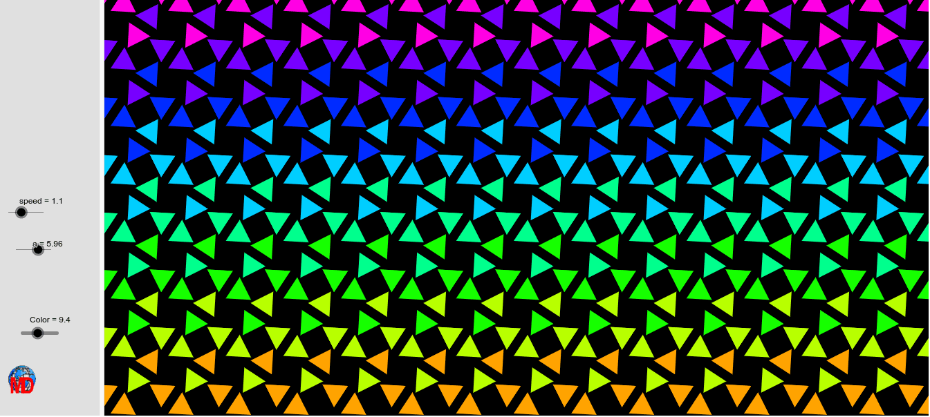 rotating tessellation