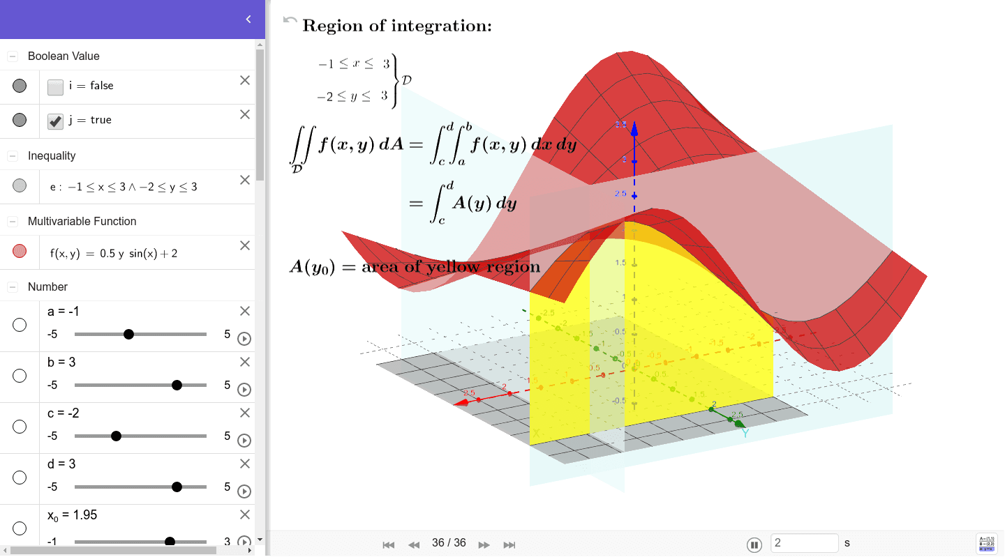 integral geometry calculator