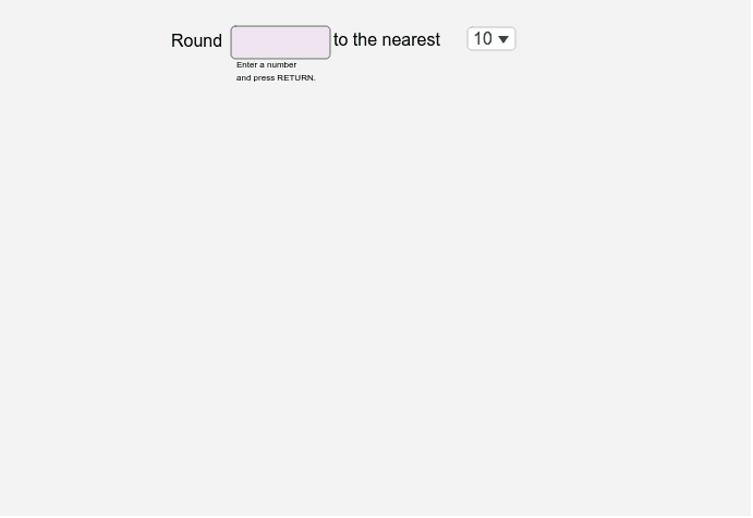 Number Line Rounding – GeoGebra