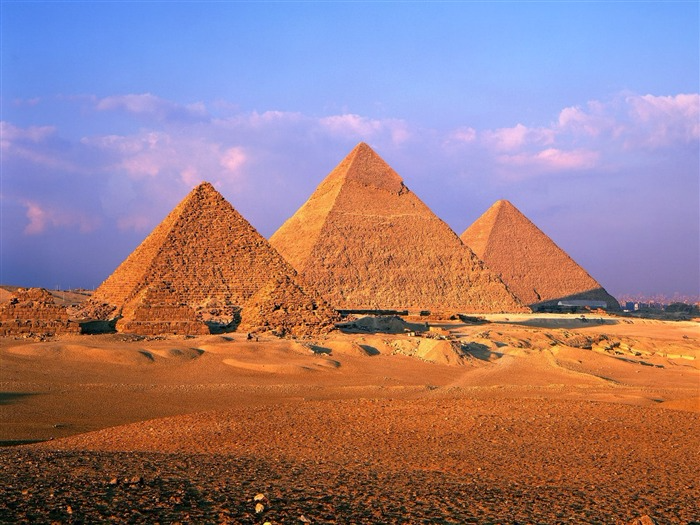 Les pyramides d'Egypte