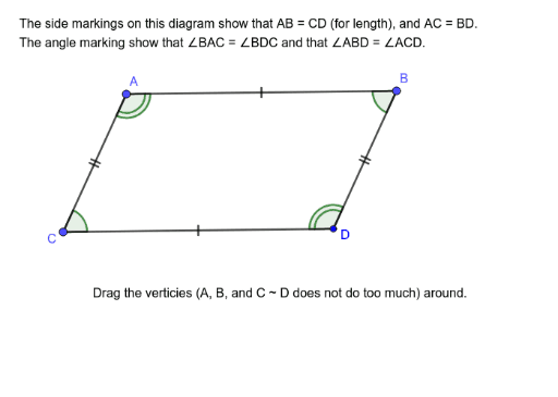 Markings on Geometric Figures – GeoGebra