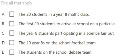 Probability and Statistics 2.12 Larger populations