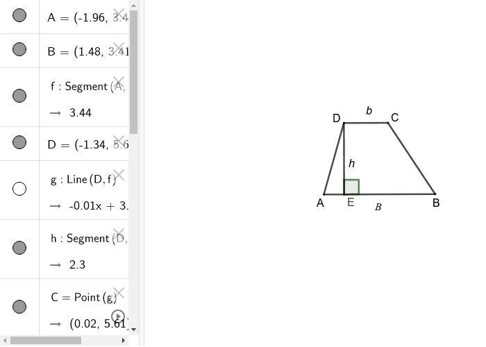 Paralelogramul – GeoGebra