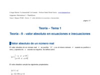 Teoría - 9 - valor absoluto en ecuaciones e inecuaciones.pdf