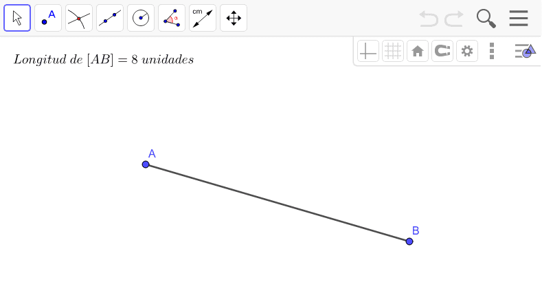 Trazado De La Mediatríz De Un Segmento Geogebra 