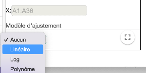 Ein Modell für die lineare Anpassung wählen 