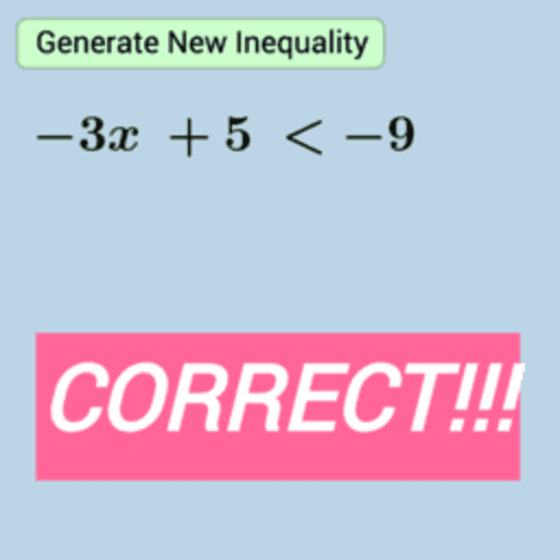 inequality equation maker