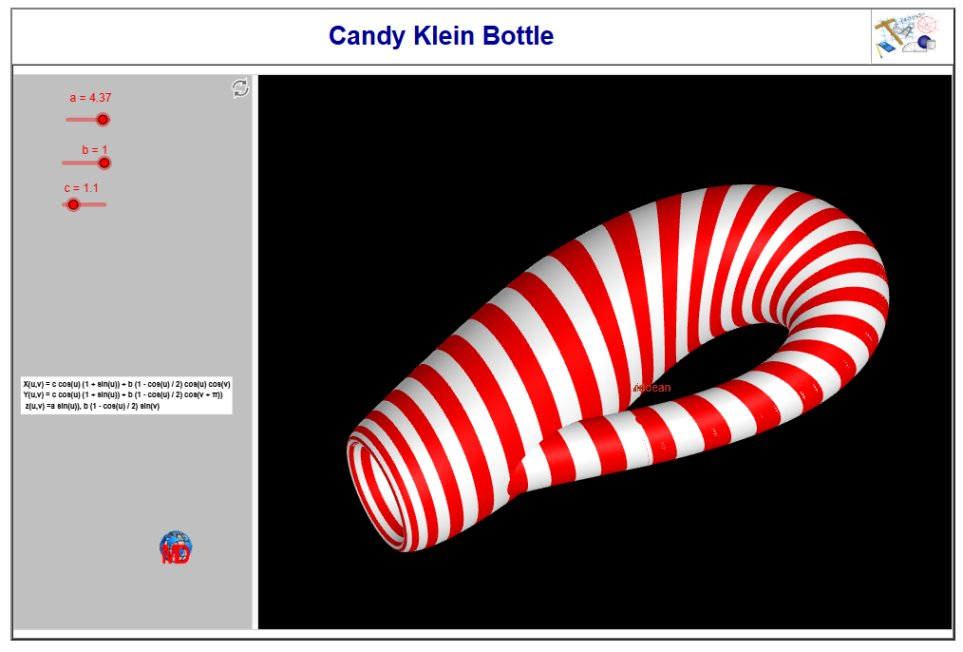 http://dmentrard.free.fr/GEOGEBRA/Maths/CandyKleinMD.html