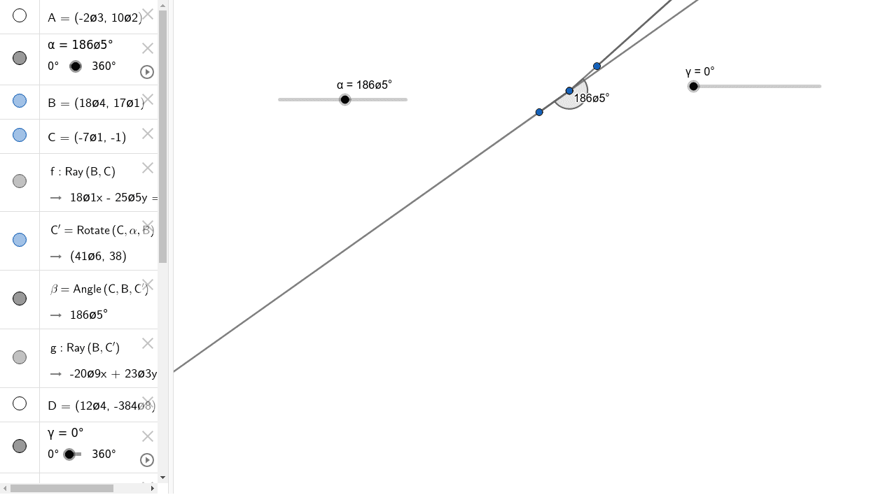 Flat Cones – GeoGebra