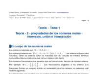 Teoría - 2 - propiedades de los números reales - intervalos, unión e intersección.pdf