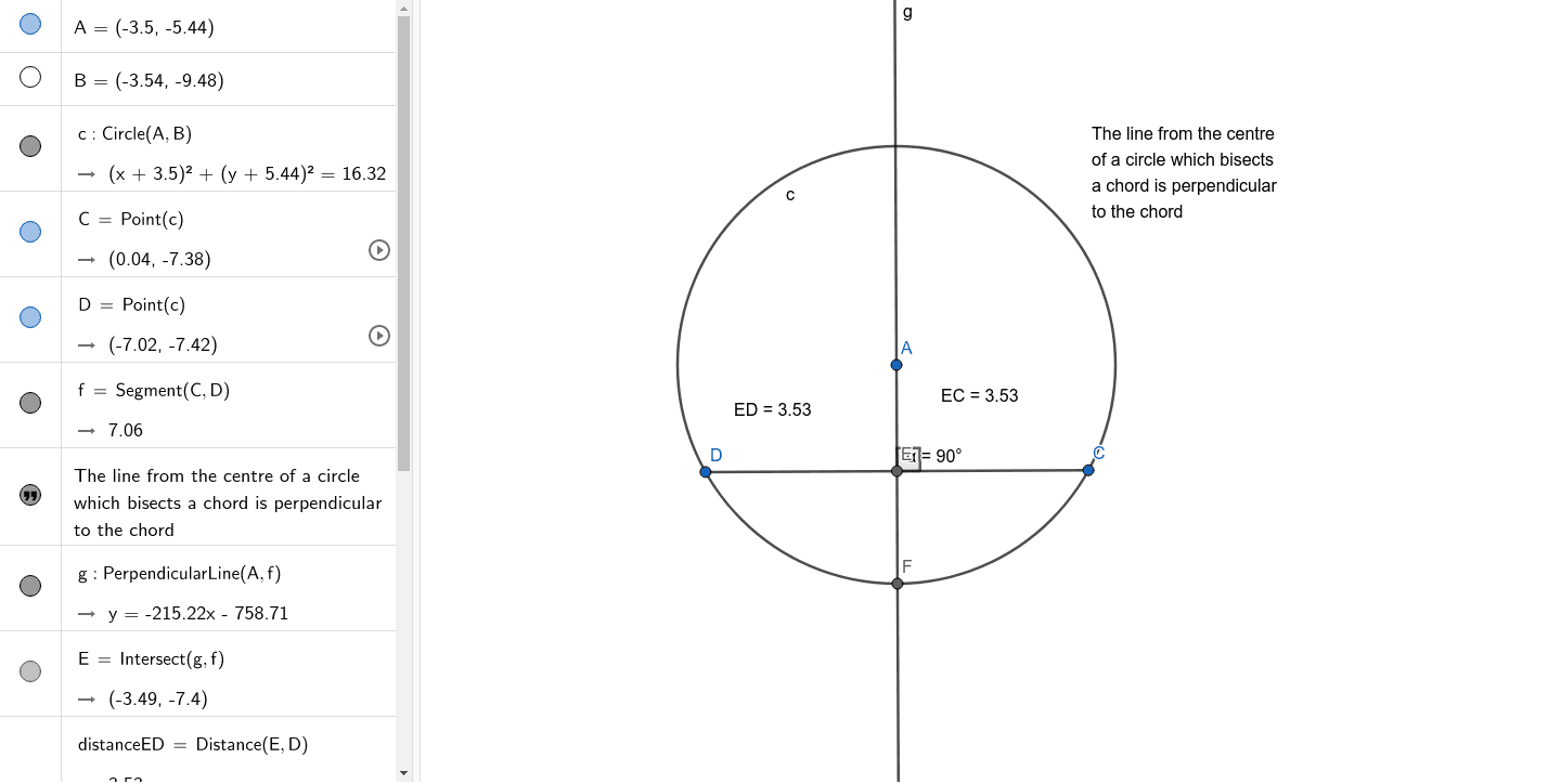 Question 1 Maths Assignment Amy And Ishmit Geogebra