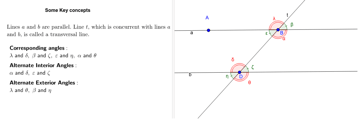 Parallelism – GeoGebra