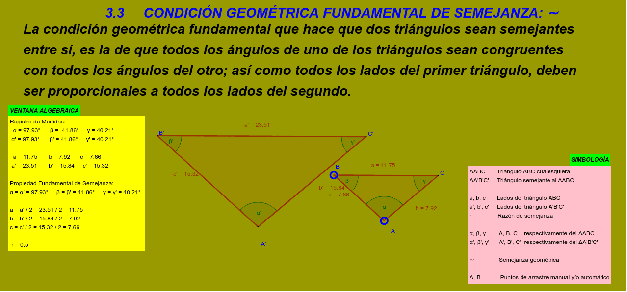 Triangulos 29 Geogebra