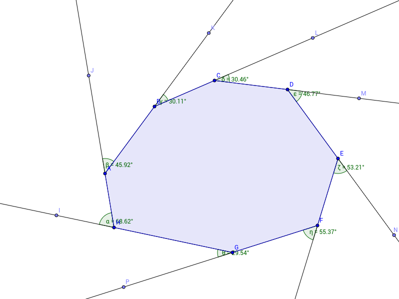 Modern Sum Of Exterior Angles Of A Decagon for Living room