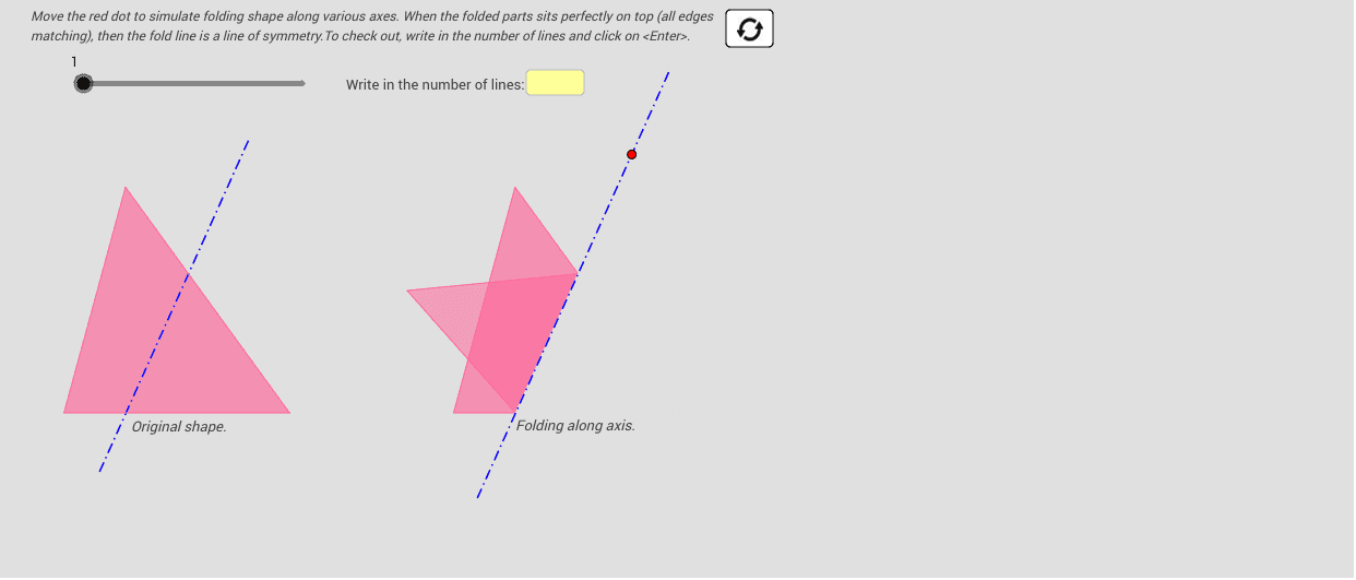 folding-line-symmetry-geogebra