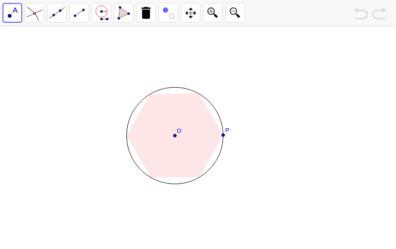Construct Regular Hexagon - MathBitsNotebook (Geo)