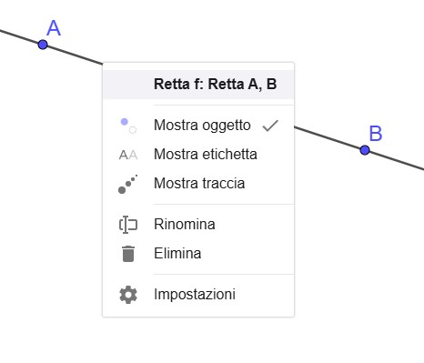 RETTA : segui le istruzioni