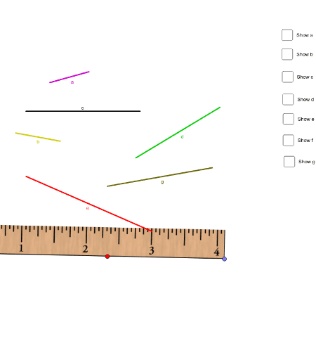 broken ruler inches geogebra