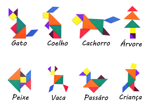 VAMOS BRINCAR COM O TANGRAM. 