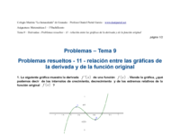 Problemas resueltos - 11 - relación entre las gráficas de la derivada y de la función original.pdf