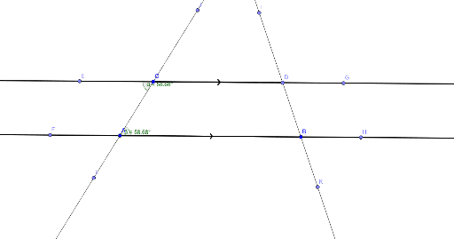 Parallel Lines Bianca – Geogebra