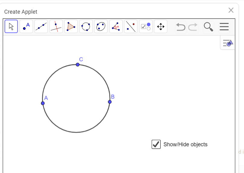 Step-4: Go to the first arrow tool , to check whether the check box works.